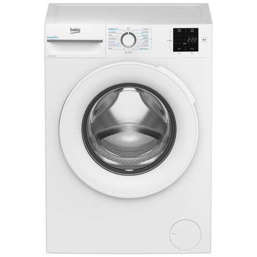 Beko BMN3WT3841W 8kg 1400 Spin Washing Machine in White A Rated ProSma