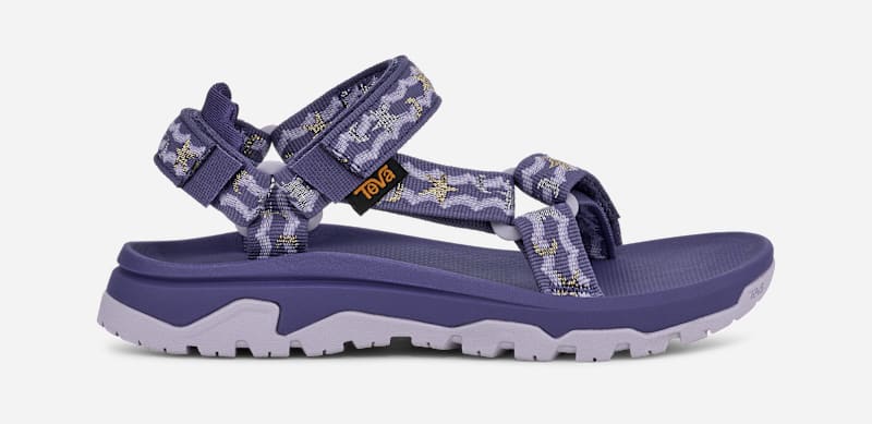 TEVA Hurricane XLT JR Sandals in Starlight Purple, Size 2K